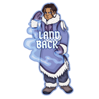 Image 2 of ✦ Land Back Katara Sticker ✦