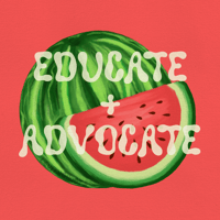 Image 3 of ✦ Educate + Advocate Button Pin ✦