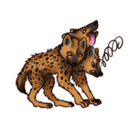 Image 4 of ✦ Cerberus Hyena Keychain ✦