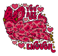 Image 4 of ✦ You Are Enough ✦ Keychain ✦