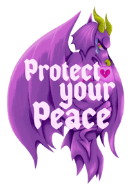 Image 3 of ✦ Protect Your Peace Sticker ✦