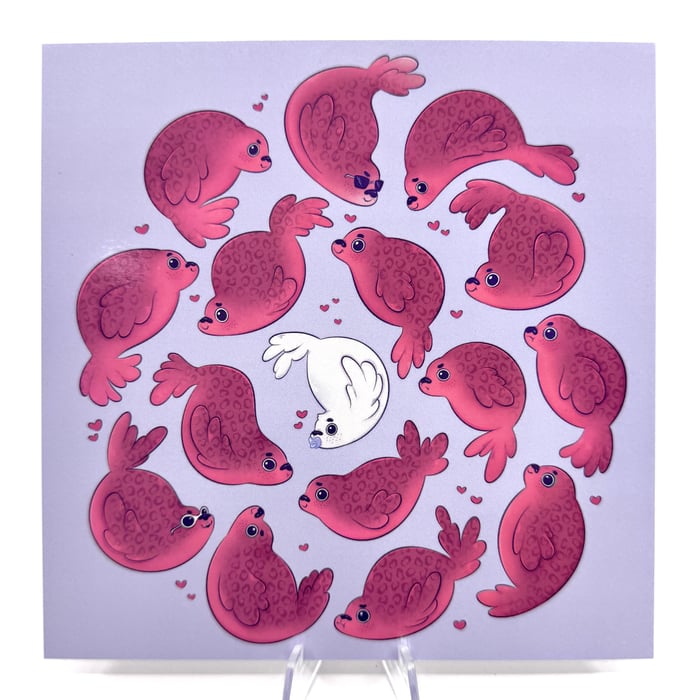 Seal Print KenneDuck