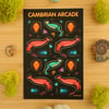 Cambrian Arcade Sticker Sheet