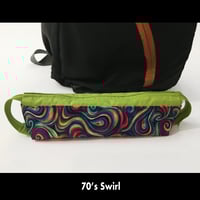 Image 3 of Pencil Pouch - 70's Swirl