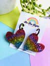 RAINBOW GLITZ - CUTE HEARTS