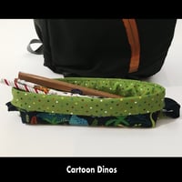 Image 1 of Pencil Pouch - Cartoon Dinos