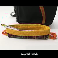 Image 1 of Pencil Pouch - Colored Thatch