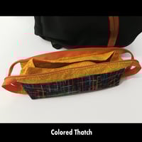 Image 4 of Pencil Pouch - Colored Thatch