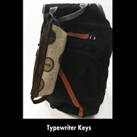 Image 2 of Pencil Pouch - Typewriter Keys