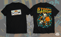‘STOMP INTO THE FUTURE’ t-shirt