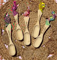 Hand Painted Wooden Spoon