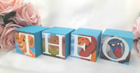 Image 13 of Lion King Inspired Wood Name Blocks, lion king centrepiece, lion king room decor