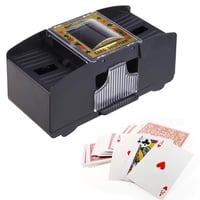 Automatic Poker Card Shuffler Board Games Battery Operated Playing Cards for Shuffle 2 Deck Automati