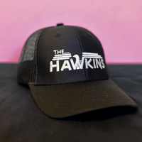 Black Trucker Cap