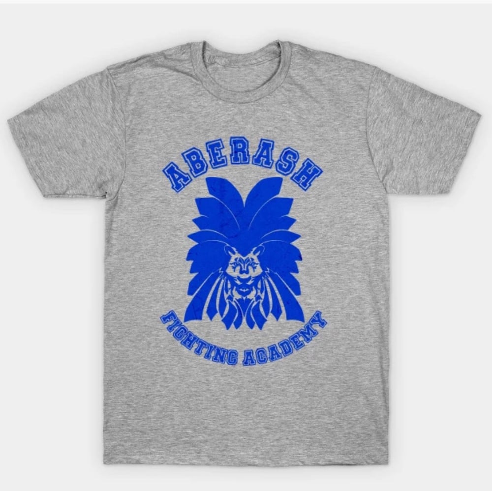 Image of   “ABERASH WARRIOR FIGHTING ACADEMY" CLASSICALLY STYLED 100% COTTON T-SHIRT (LIMTED EDITION) 