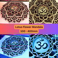 Lotus Flower Mandala - Various Sizes