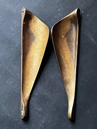 Image 10 of Pair of Long Bronze Door Handles, 20th Century