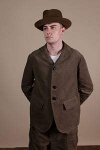 Image 9 of Orbal Jacket - Light Olive Corduroy 