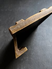 Image 8 of Bronze Push-Pull Handle with Abstract Modernist Design, 20th Century