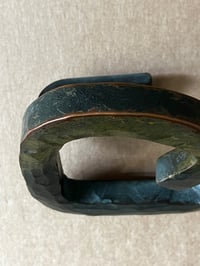Image 6 of Hammered Bronze Door Handle