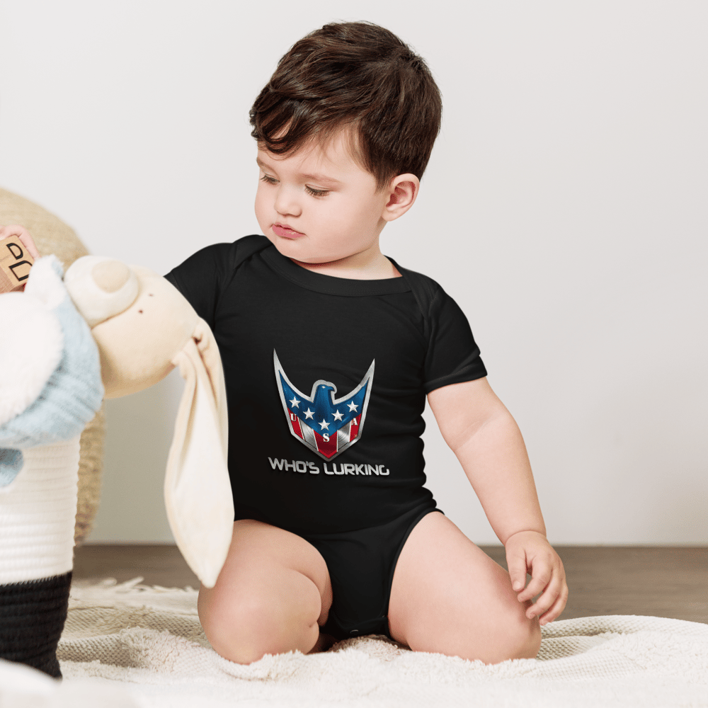 Image of Who’s Lurking USA baby T-Shirt