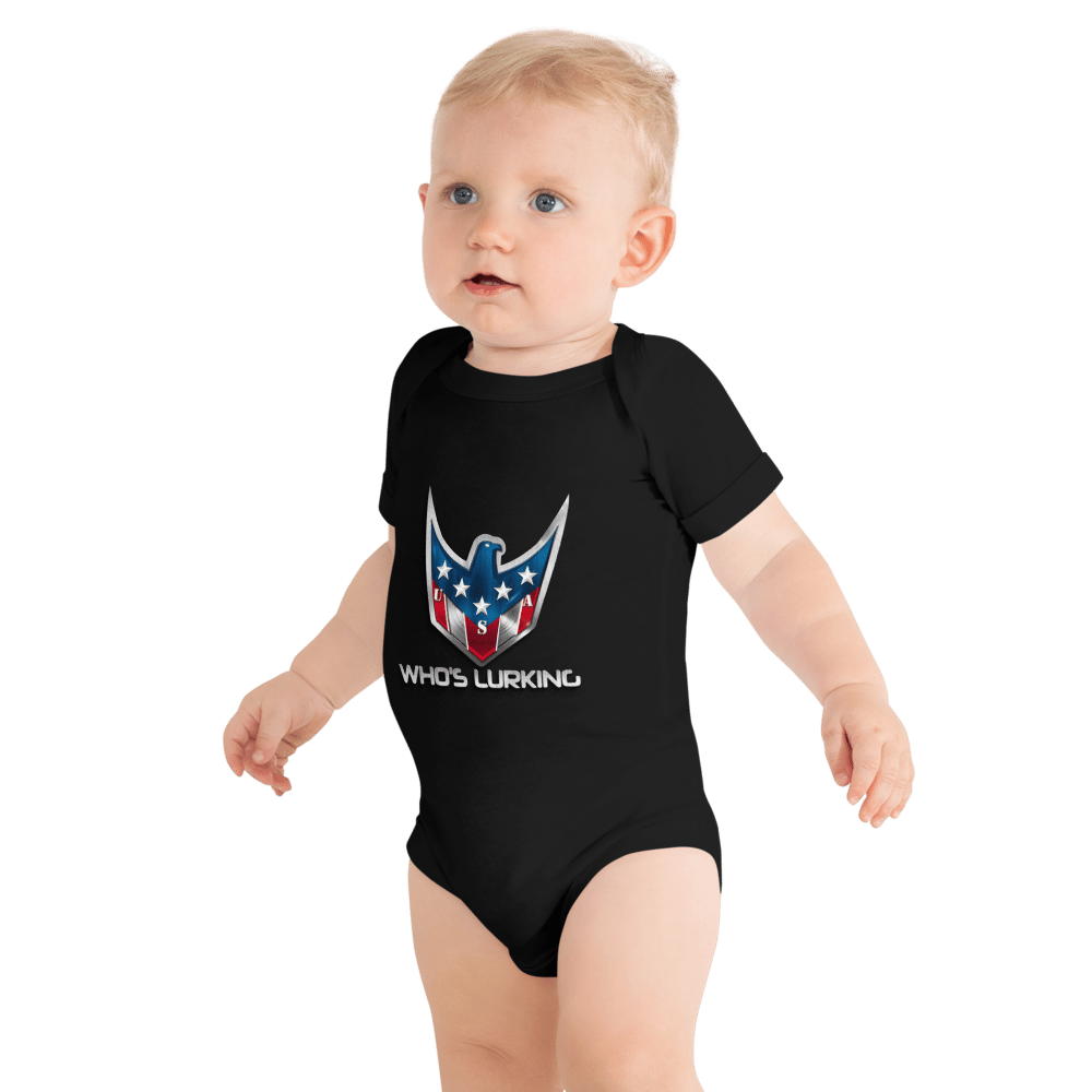 Image of Who’s Lurking USA baby T-Shirt