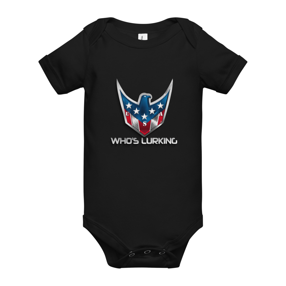 Image of Who’s Lurking USA baby T-Shirt