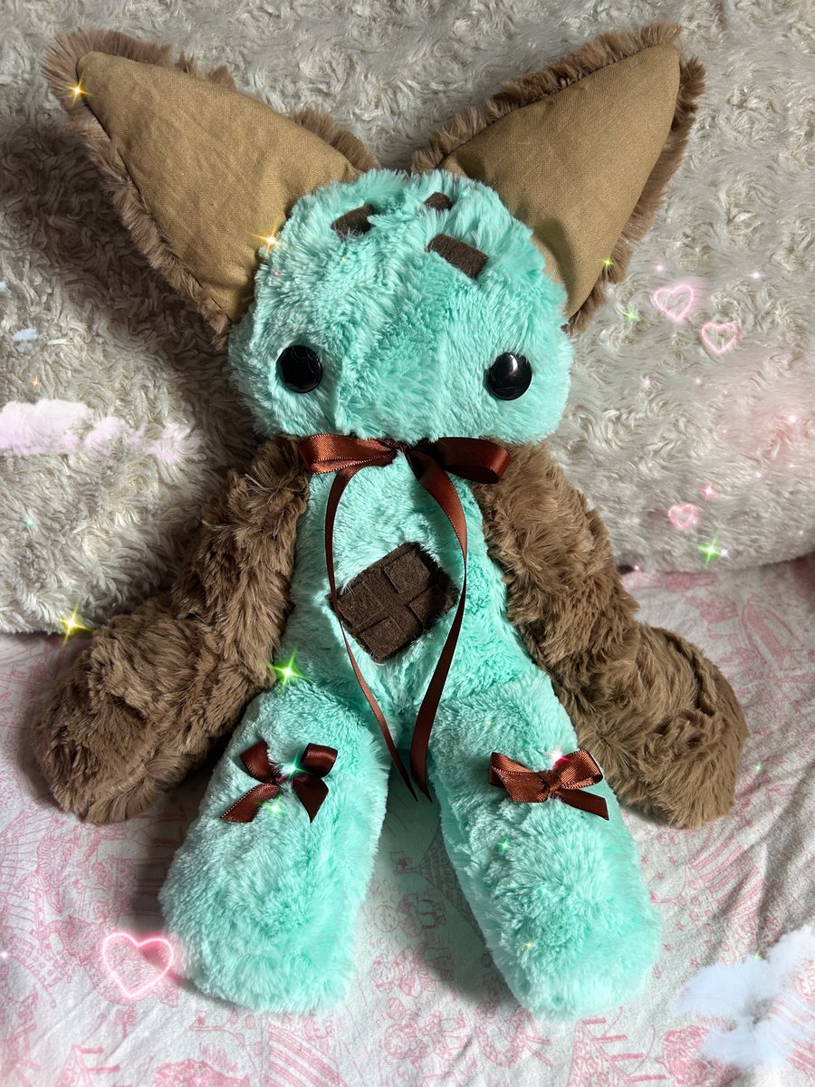 minto the mint fox Bunny’sPlushies