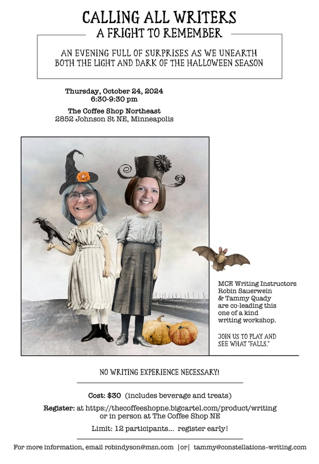 “A FRIGHT TO REMEMBER" WRITING WORKSHOP