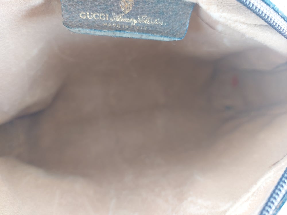 Image of Vintage Gucci brown GG monogram pouch/bag
