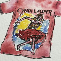 Image 2 of Cyndi Lauper: She's So Unusual 5x7inch Giclee Print