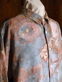 Image 2 of Ice Dyed Button-Down Shirt - Winter Wren - Men's L - Free Shipping