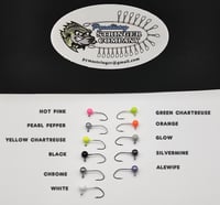 Image 2 of 1/8 oz. Round ball jig in a 25 pk