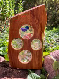 Image 1 of Celestial Driftwood Sun Catcher