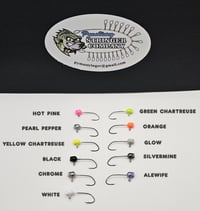 Image 2 of 1/32 oz. Wedge head jig in a 50 pk