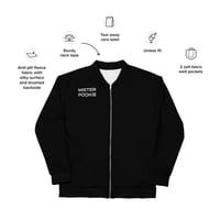 Image 4 of POOKIE Unisex Bomber Jacket