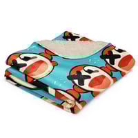 Image 4 of POOKIE Sherpa blanket