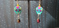 Image 1 of Sugar Skull Earrings