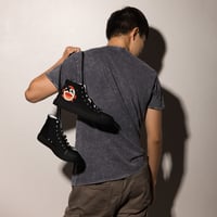 Image 3 of POOKIE high top canvas shoes