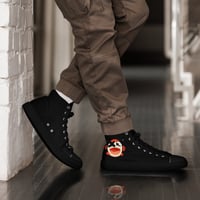 Image 1 of POOKIE high top canvas shoes