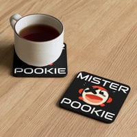Image 1 of POOKIE Cork-back coaster