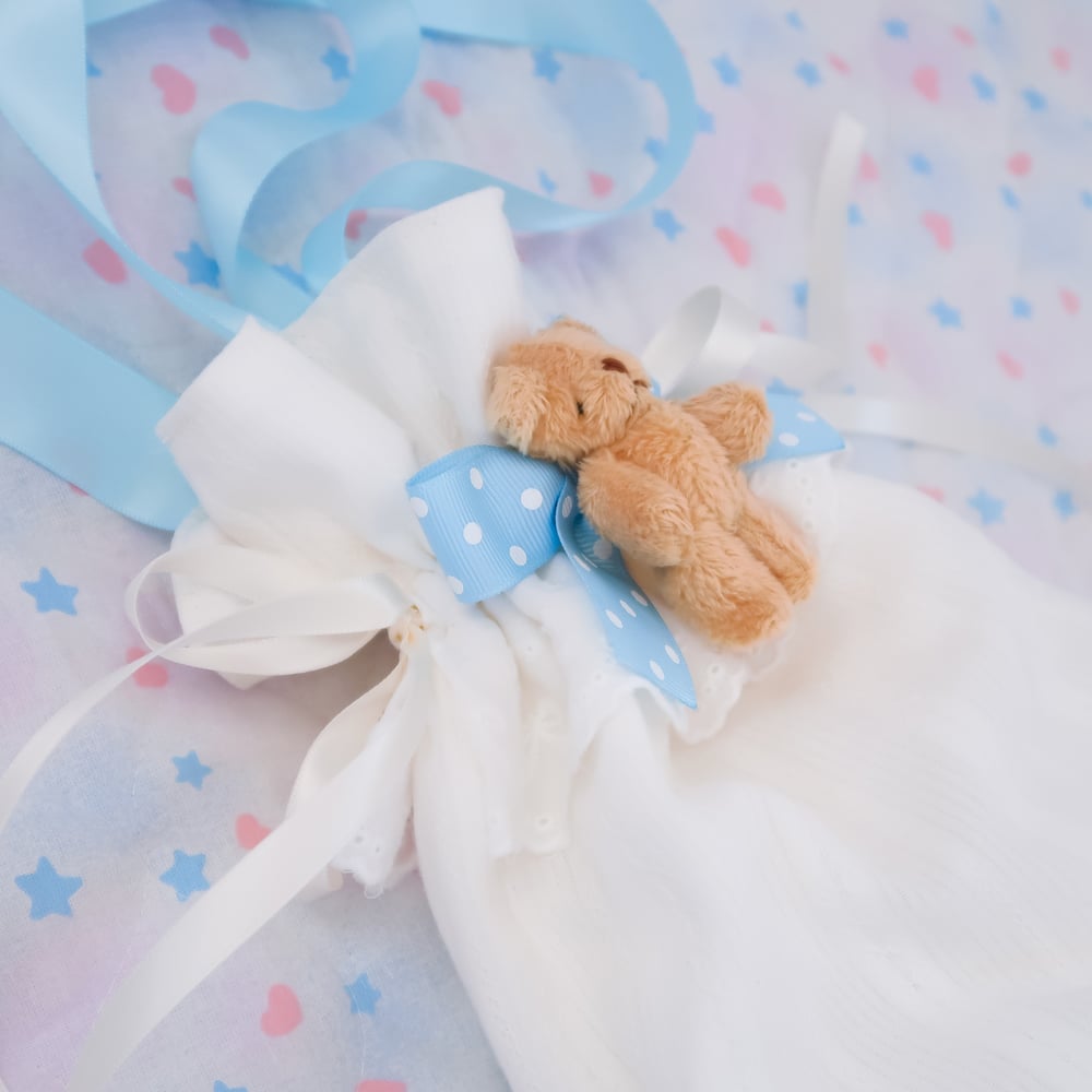 Teddy Bear Drawstring Bag