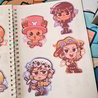 Image 3 of one piece candy stickers ✨waterproof vinyl sticker