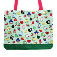 Image 1 of Yoshi Zipper Tote Bag