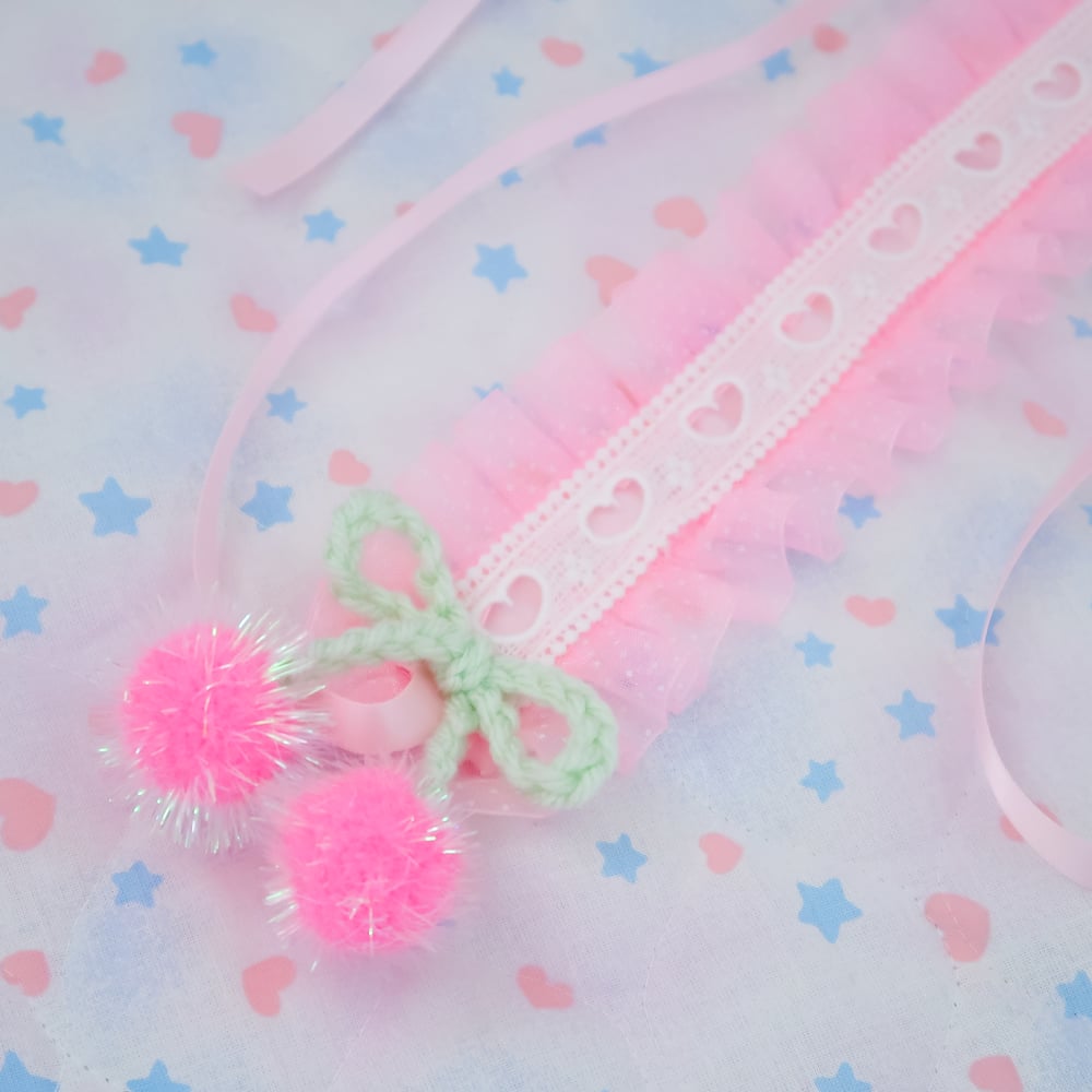 Cherry Headdress: Pink