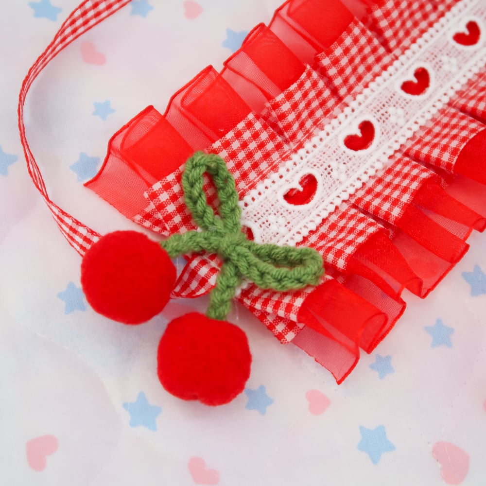 Cherry Headdress: Red