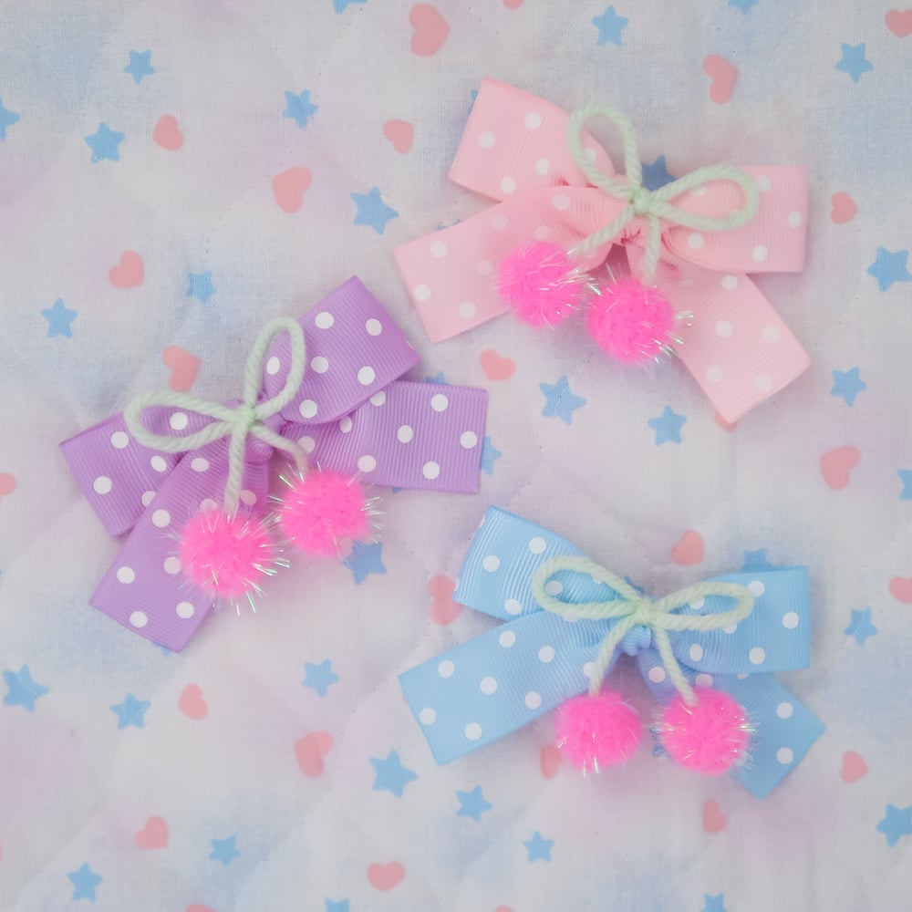 Pair of Bows: Blue