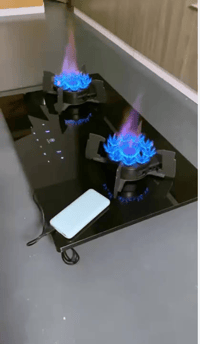 Battery operated stove