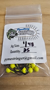 Image 1 of 1/48 oz. Round Ball Jig in a 25 pk