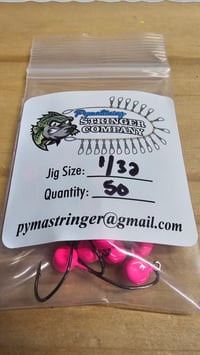 Image 1 of 1/32 oz. Pill head jig in a 50 pk